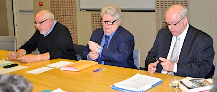 Lens, 29/11/20017 - D. Rouhier, P. Kessel, Ch. Coutel